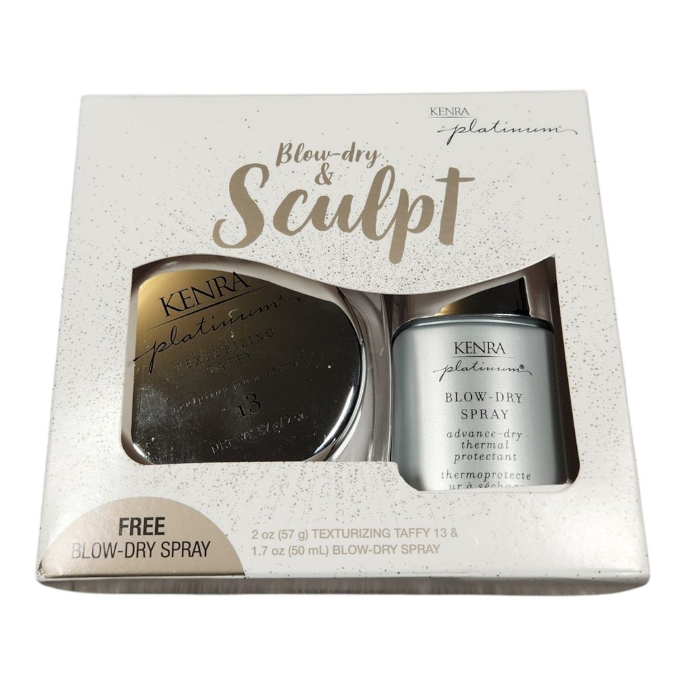 New Kenra Platinum Blow Dry Spray &‎ Sculpt Texturtizing Taffy 13